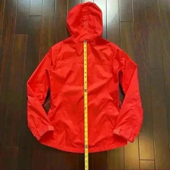 Columbia Jacket Omni Shield Waterproof Nylon Windbreaker Hood Coral Orange XS - Picture 13 of 16